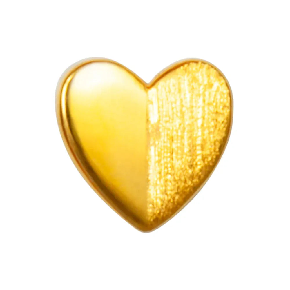 Heart Wings Ørering - Guld