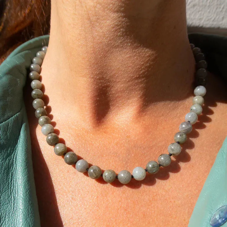 Craft sisters halskæde Auntie i farven Labradorite