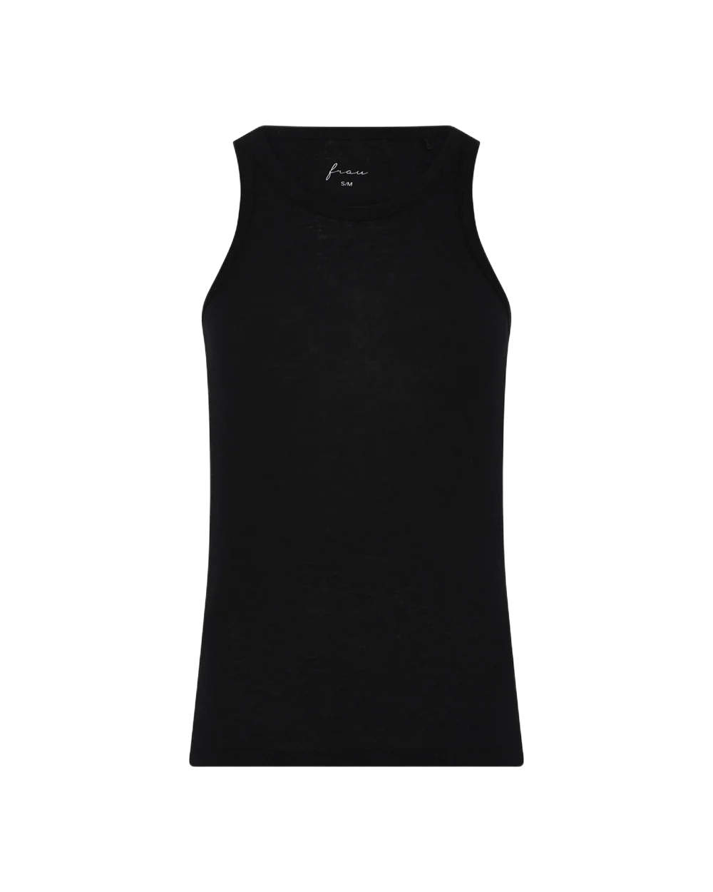 Sort Lucca cashmere tank top fra Frau