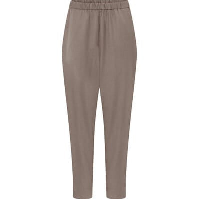 Manila Bukser - WOOL BLEND - Walnut