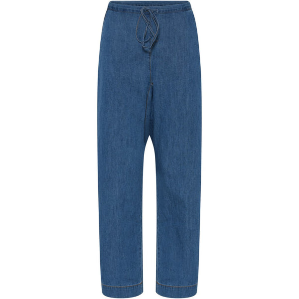 Milano buksen fra frau i lang medium blå denim farve