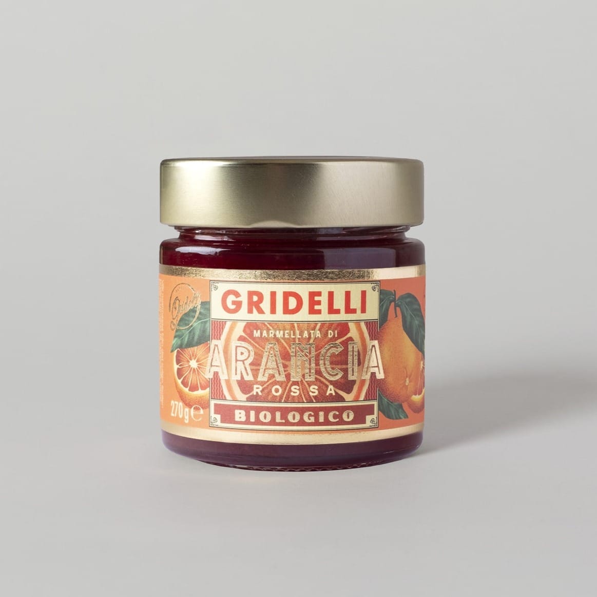 Marmelade med blodappelsin fra Gridelli