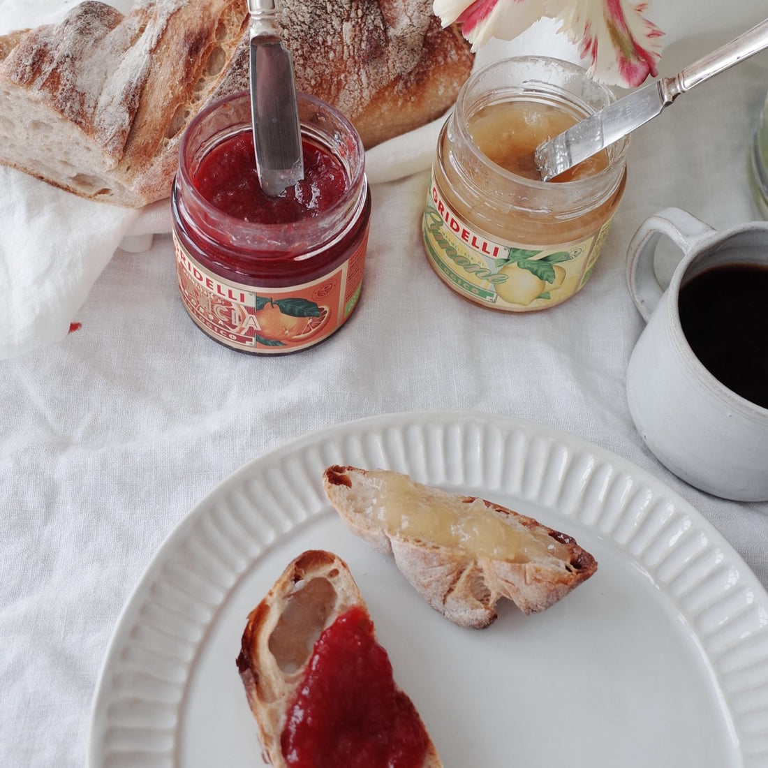 Marmelader fra Gridelli