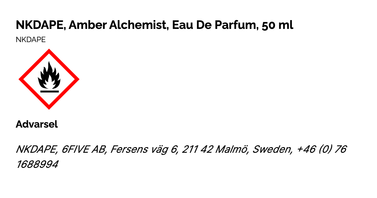 Amber Alchemist - Eau De Parfum