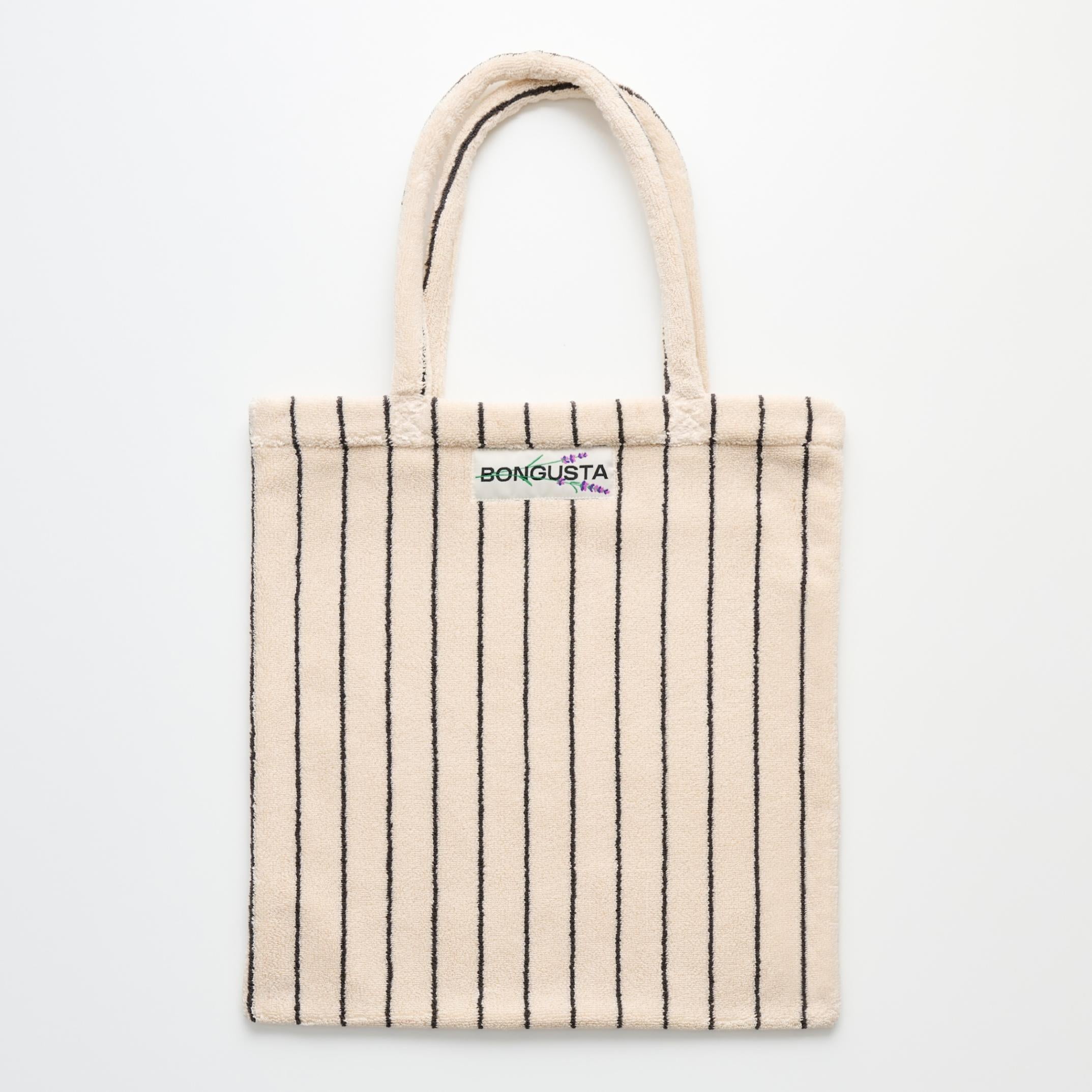 Naram Totebag - Cream & Ink