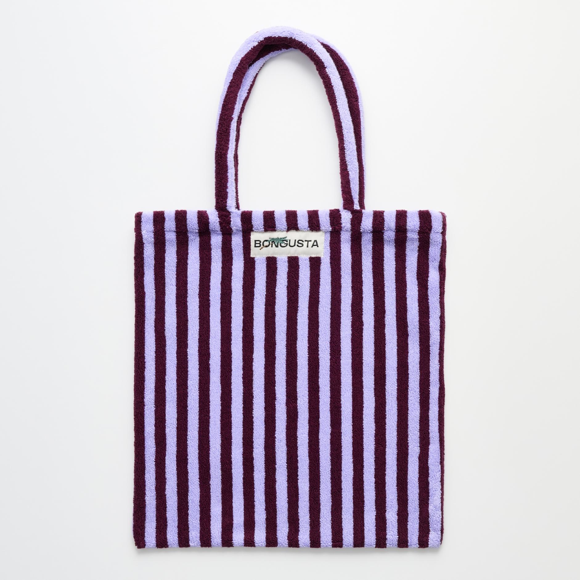 Naram Totebag - Wine & Lavender Blue