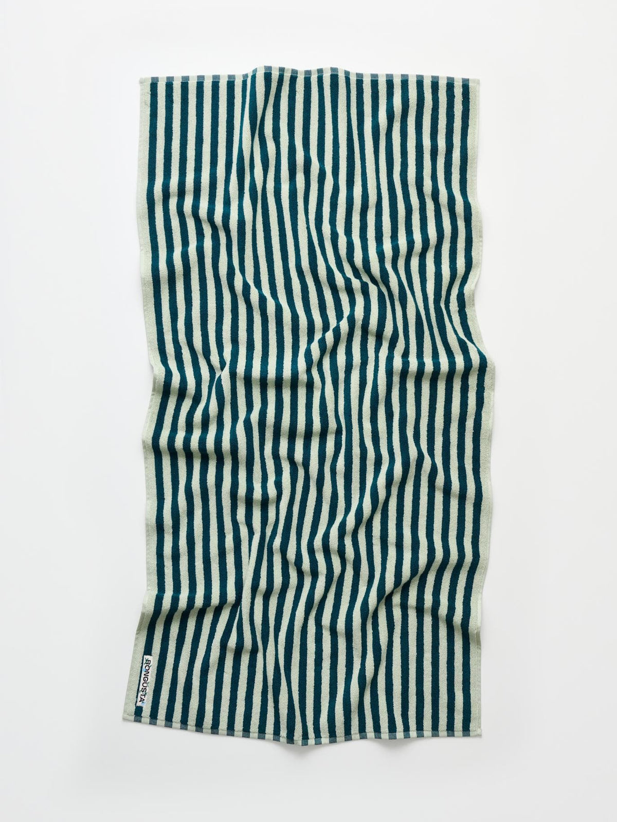 Naram Håndklæde - Sea Foam & Deep Teal