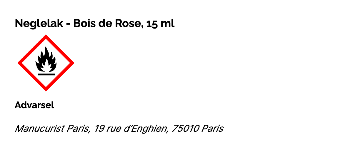 Neglelak - Bois de Rose