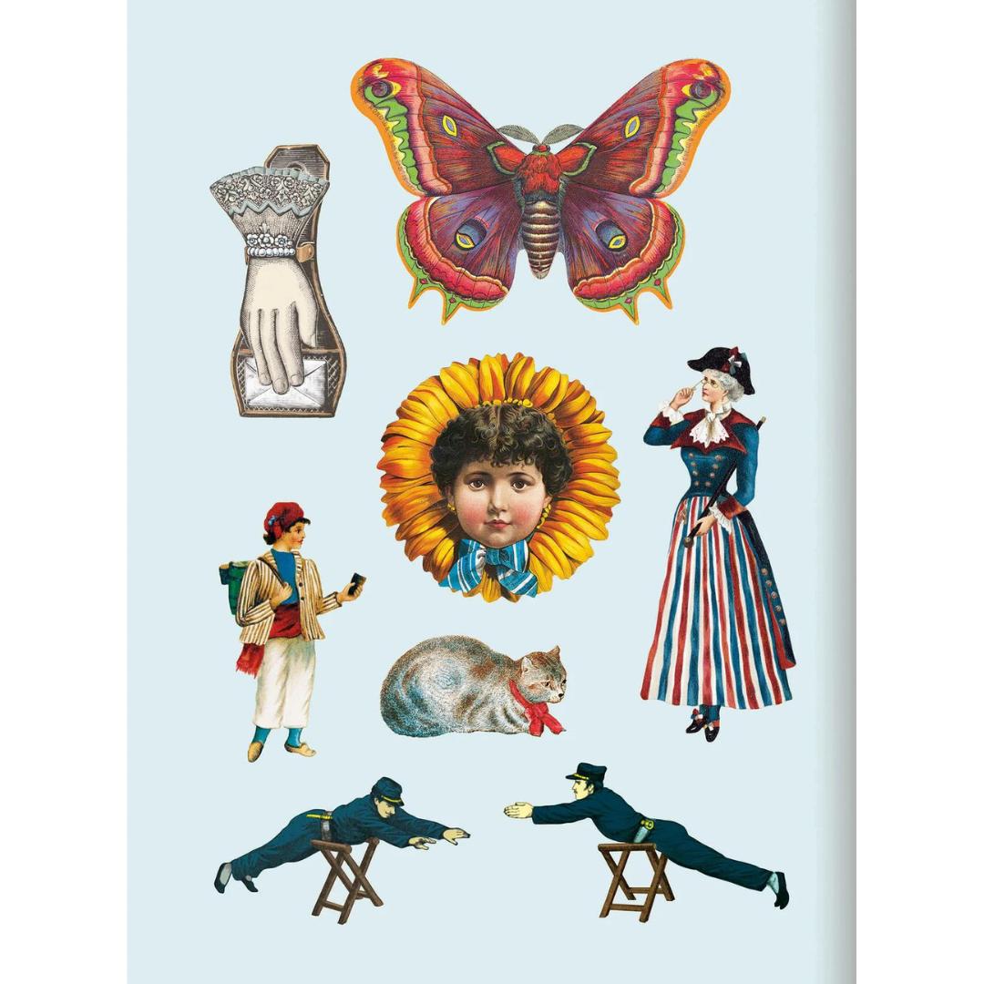 Antiquarian Sticker Book - Bibliophilia