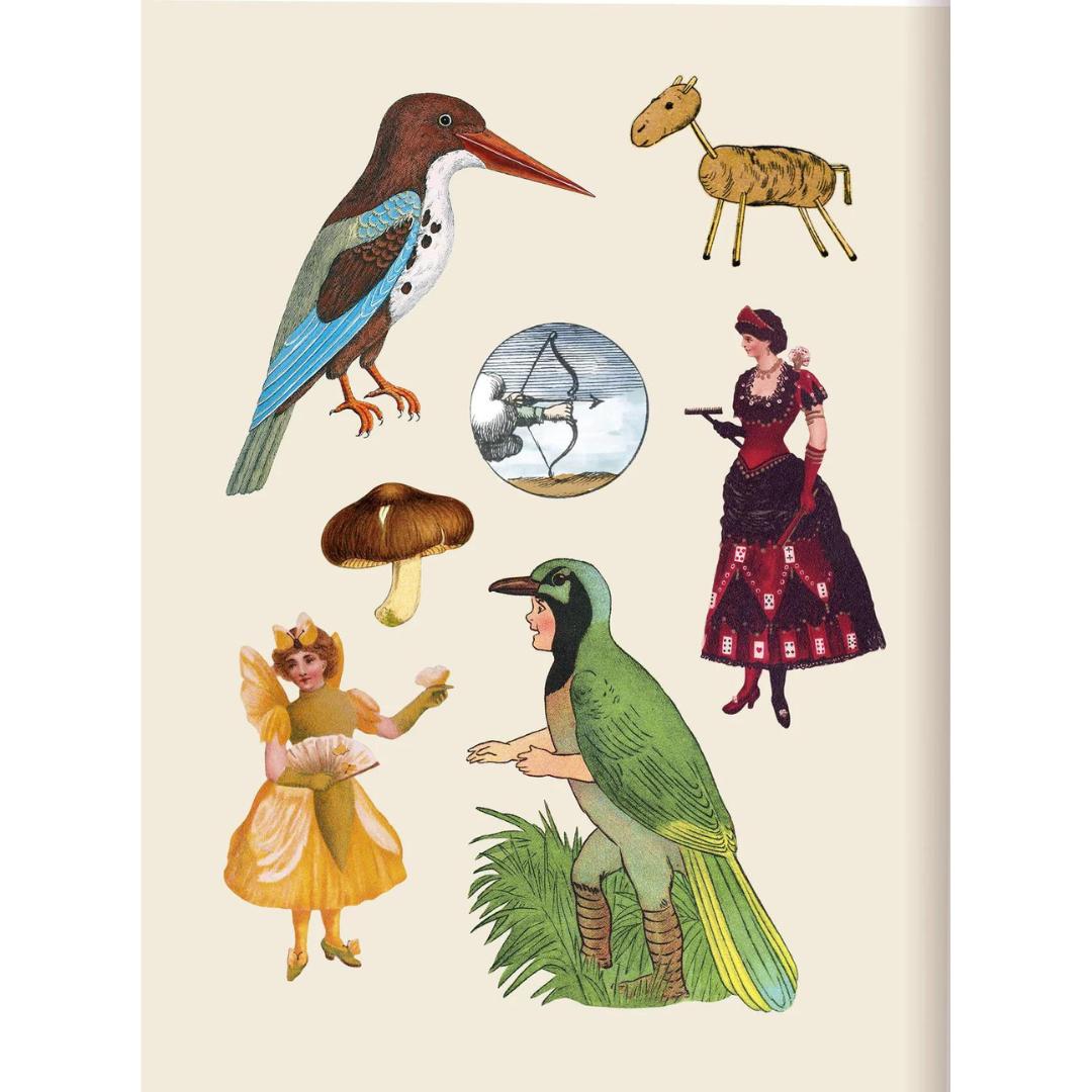 Antiquarian Sticker Book - Bibliophilia
