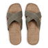 Unisex sandaler fra Shaniges By Stilov i en olivengrøn farve