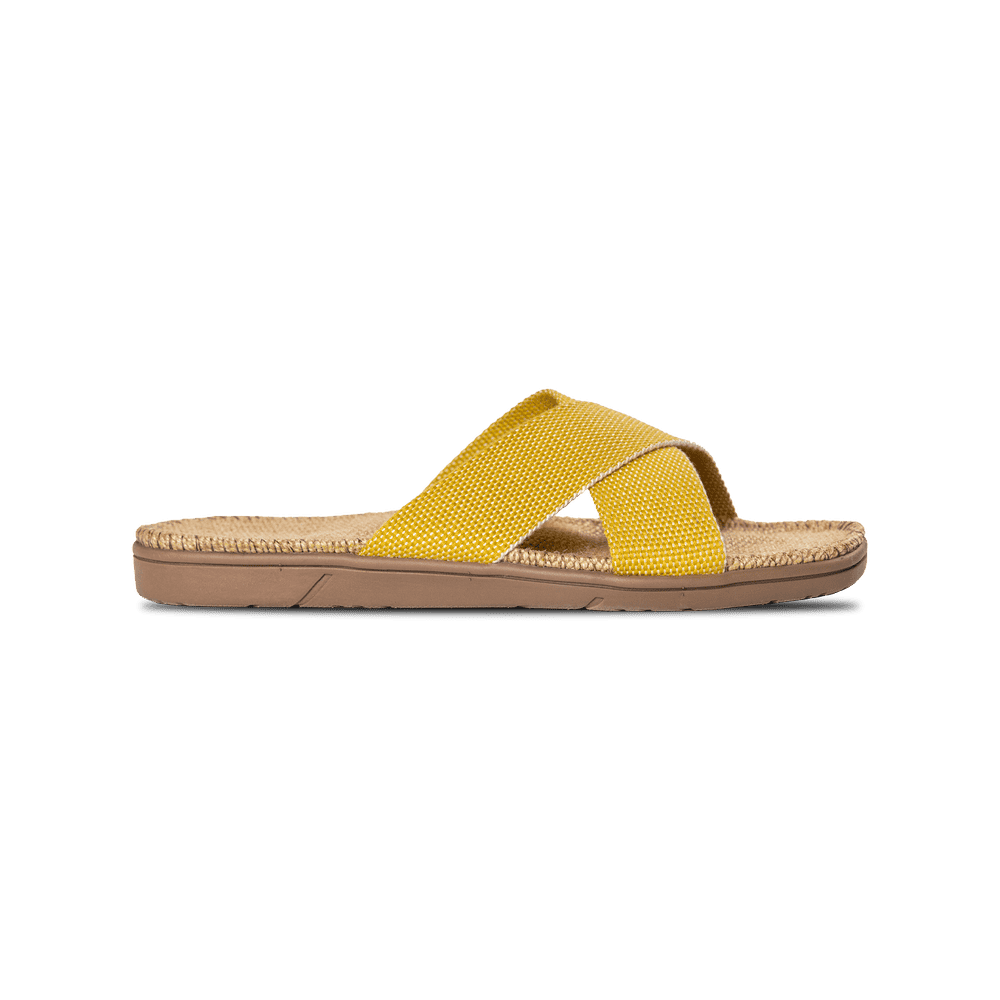 Unisex sandaler fra Shaniges By Stilov i en gul farve
