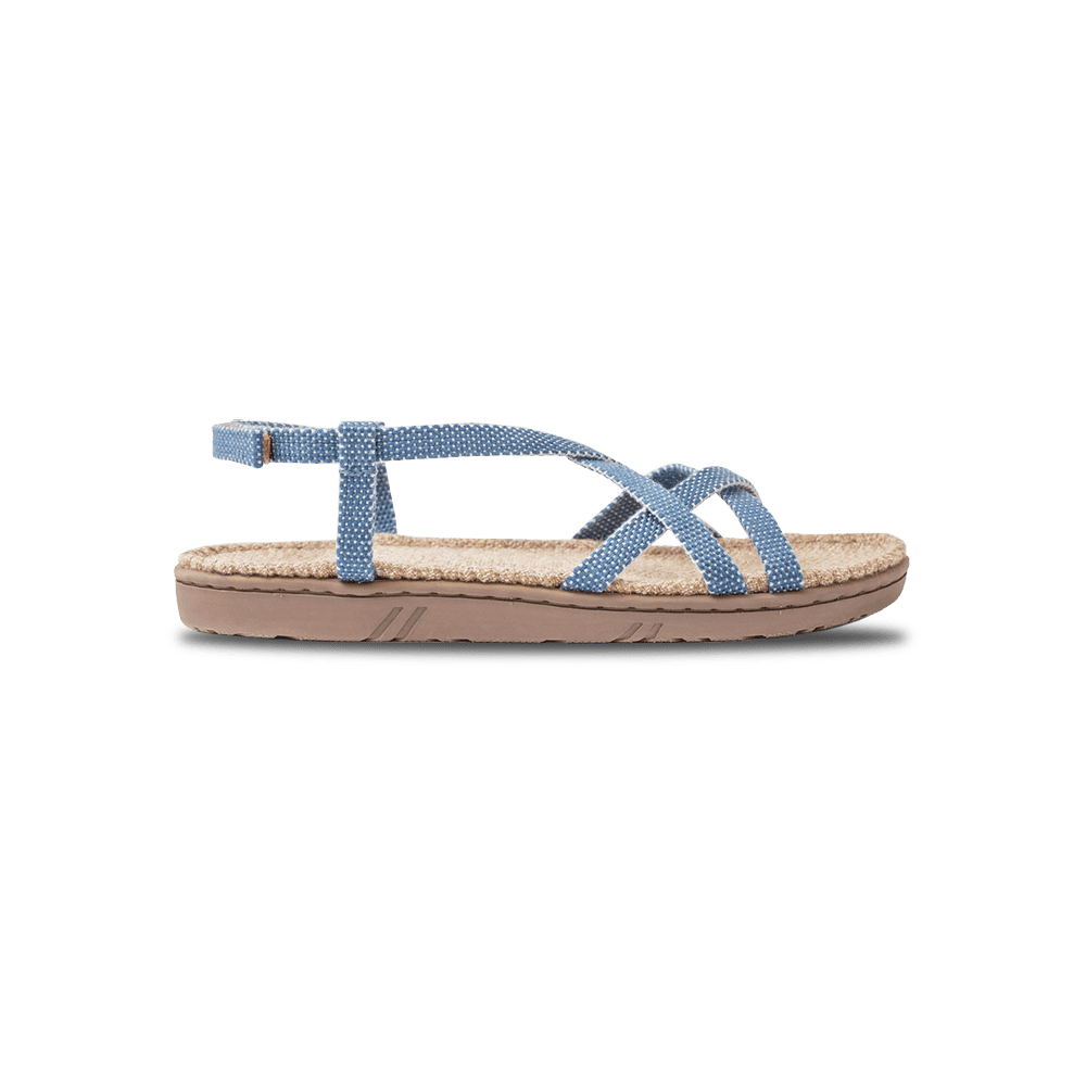 Kids sandaler fra Shangies By Stilov i en blå farve