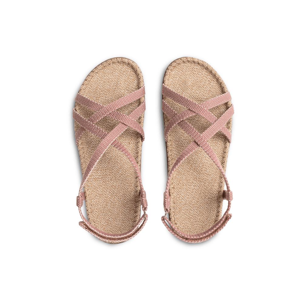 Kids sandaler fra Shangies By Stilov i en lyserød farve