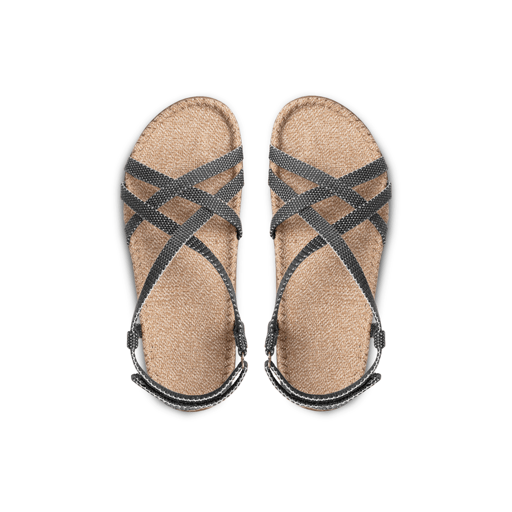 Kids sandaler fra Shangies By Stilov i en sort farve