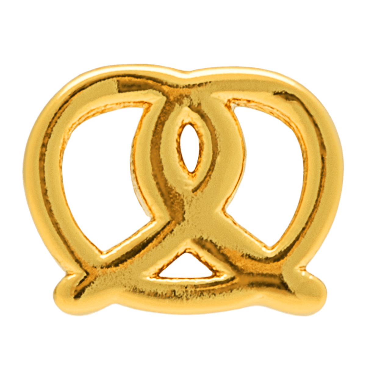 Ørering - Guld - Pretzel