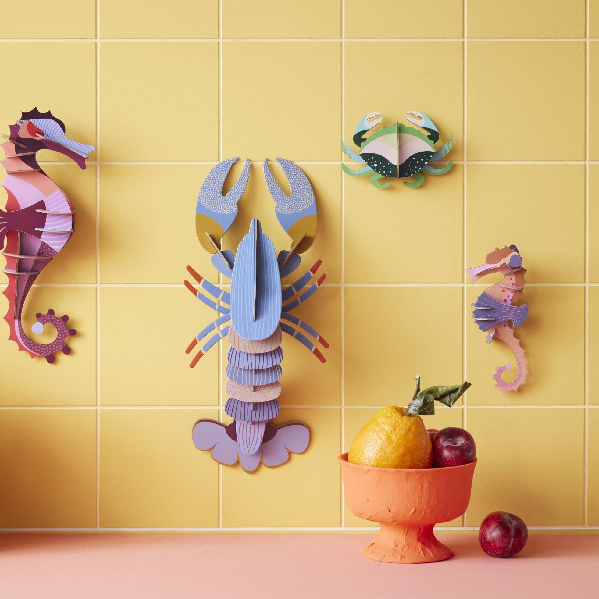 Vægdekoration - Mini Crab