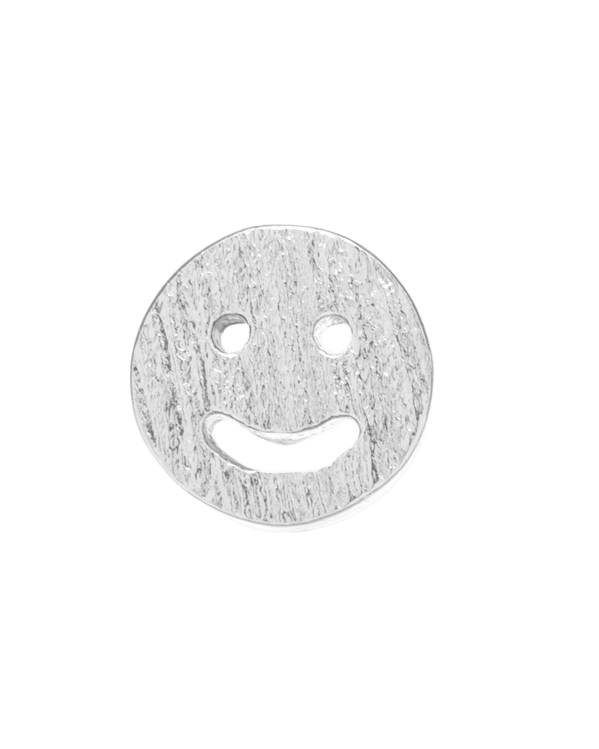 Ørestik/ørering fra LULU CPH i sølv som er formet som en smiley