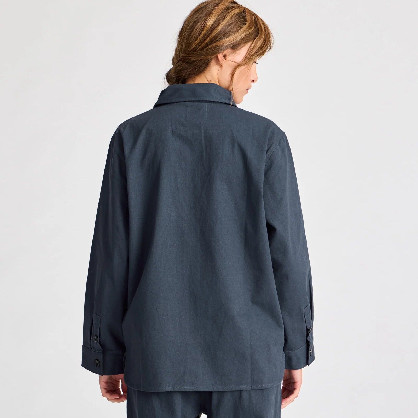 Sussie Skjorte - Øko Bomuld - Denim Blue