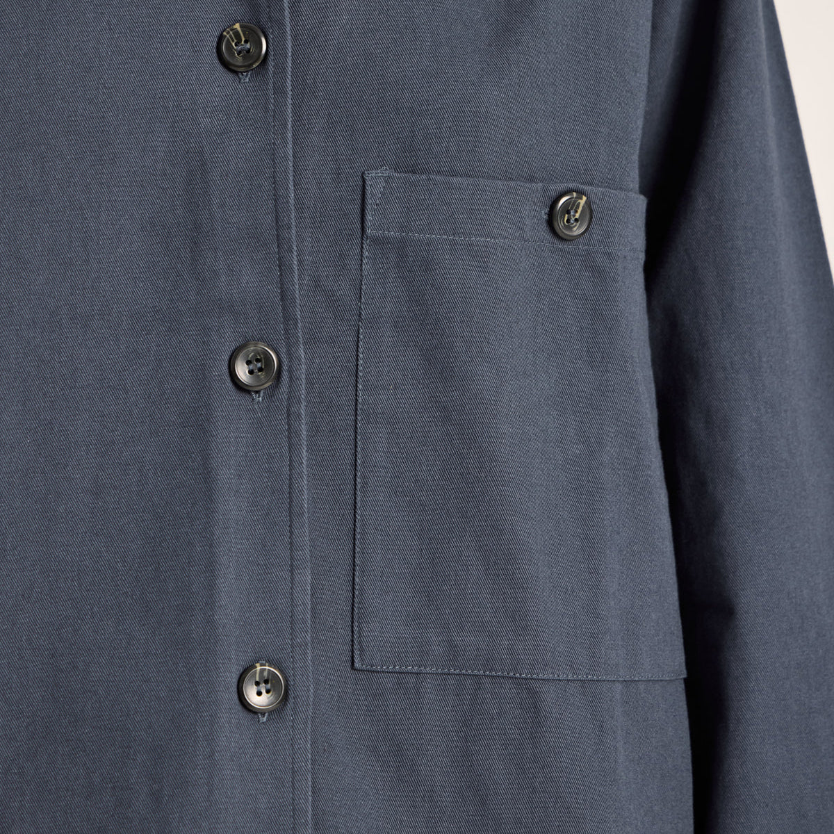 Sussie Skjorte - Øko Bomuld - Denim Blue