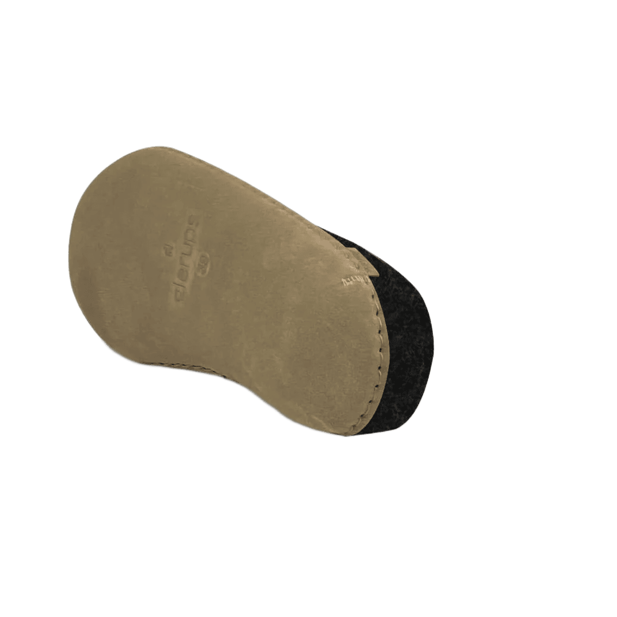 Tøffel Med Skindsål - Koksgrå