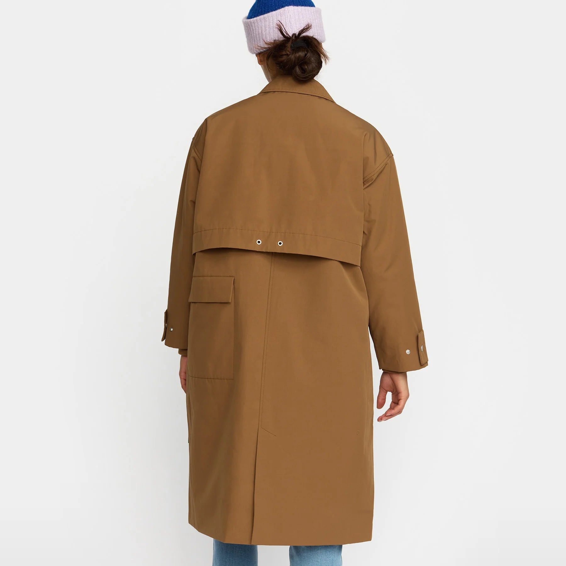 Trenchcoat Jakke - Brown
