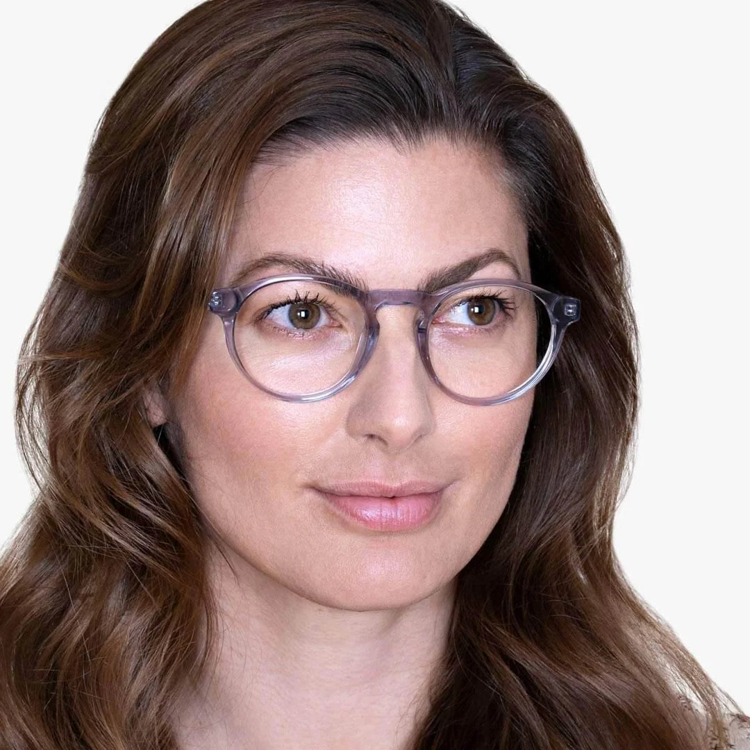 Trondheim Læsebrille - Crystal Grey