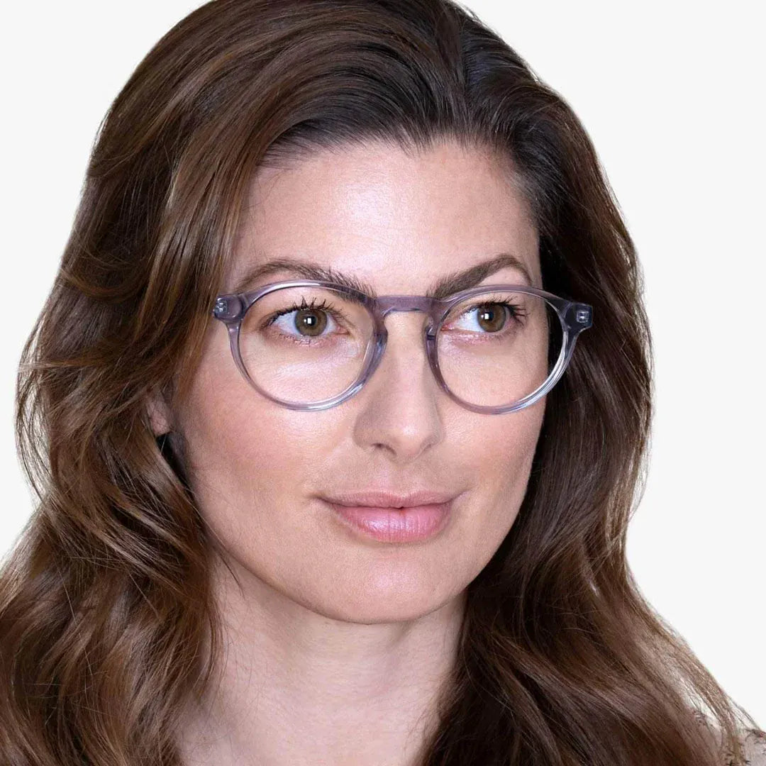 Trondheim Læsebrille - Crystal Grey