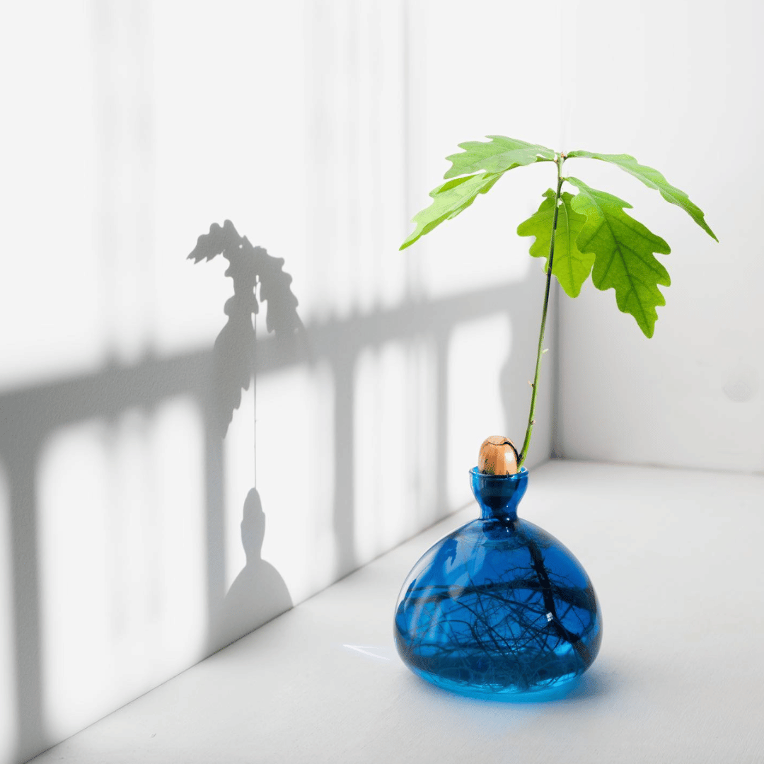 Agern Vase - Lapis Blue