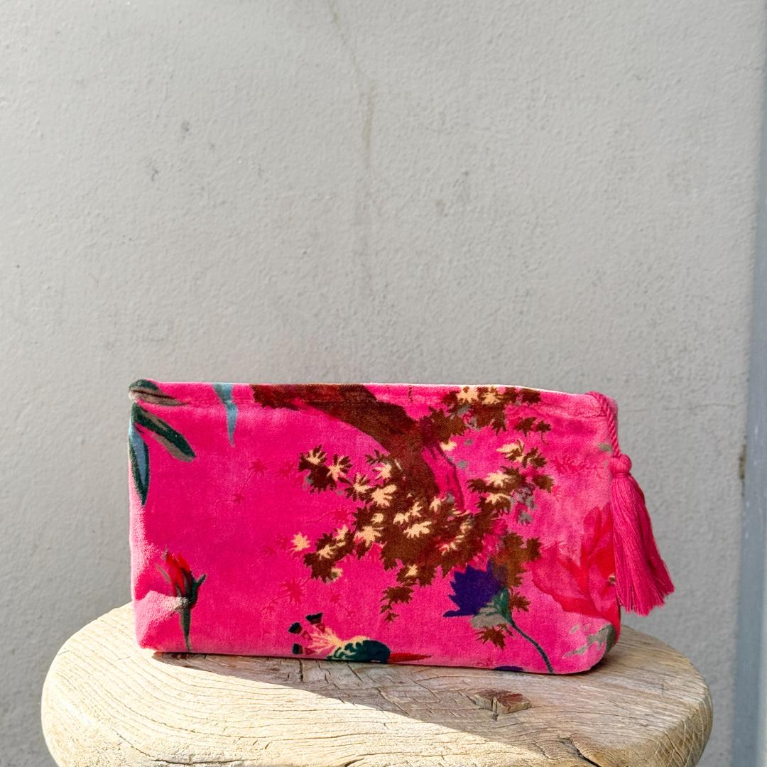 Indisk toilettaske - Pink