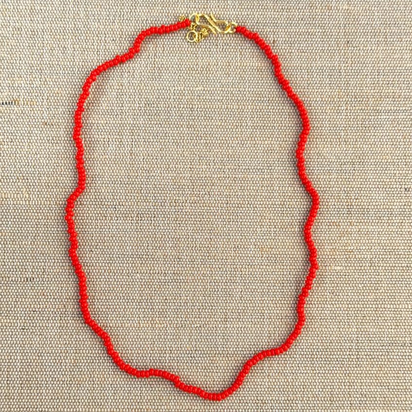 KALA Perlehalskæde - Coral