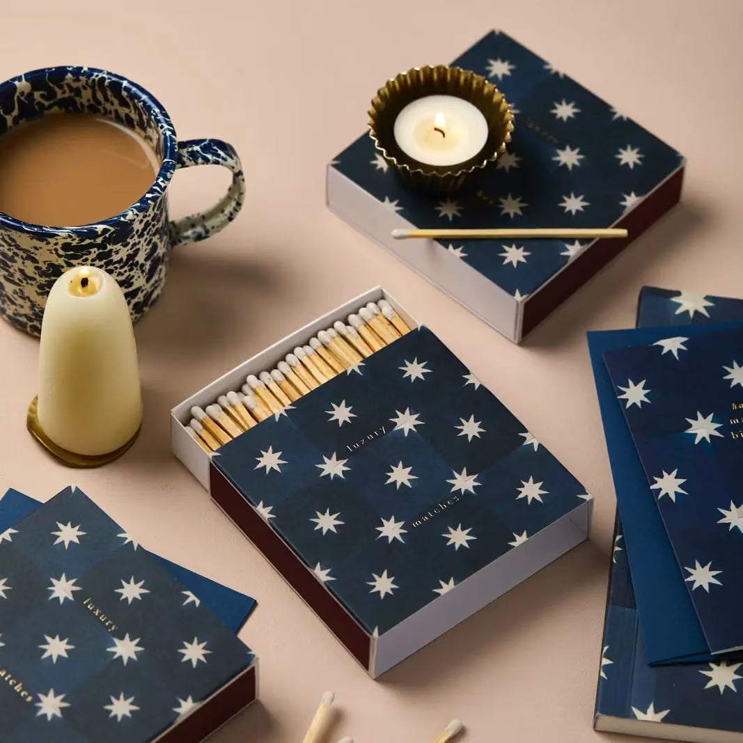 Tændstikker - Navy Star Tile