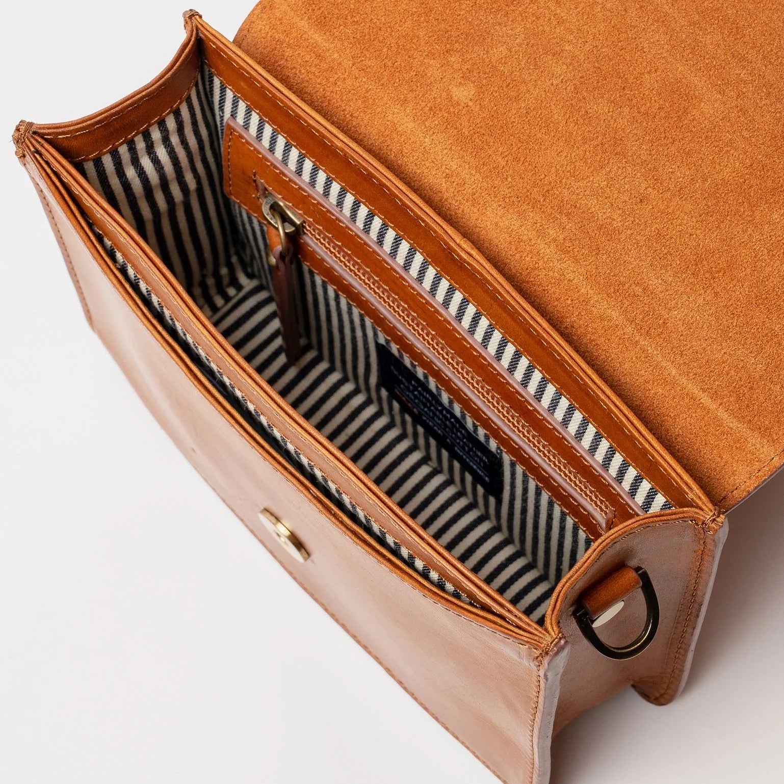 Audrey Mini - Skuldertaske - Cognac