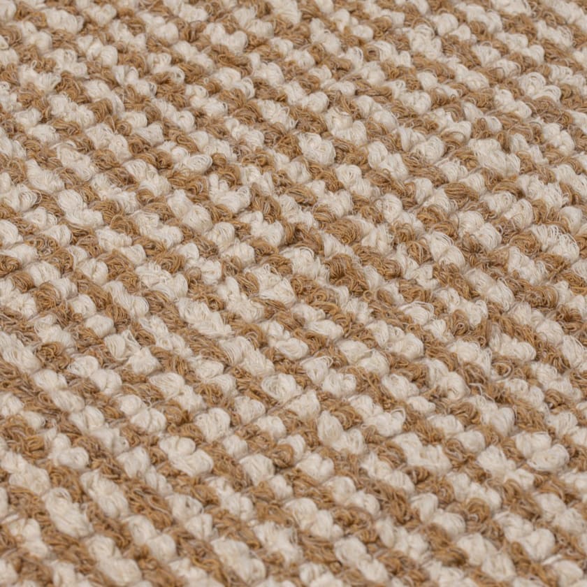 Beja Tæppe - Sand w. Cru Lines