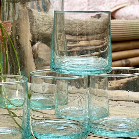 Mundblæst glas