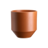 Terracotta farvet urtepotte i orange fra serien &
