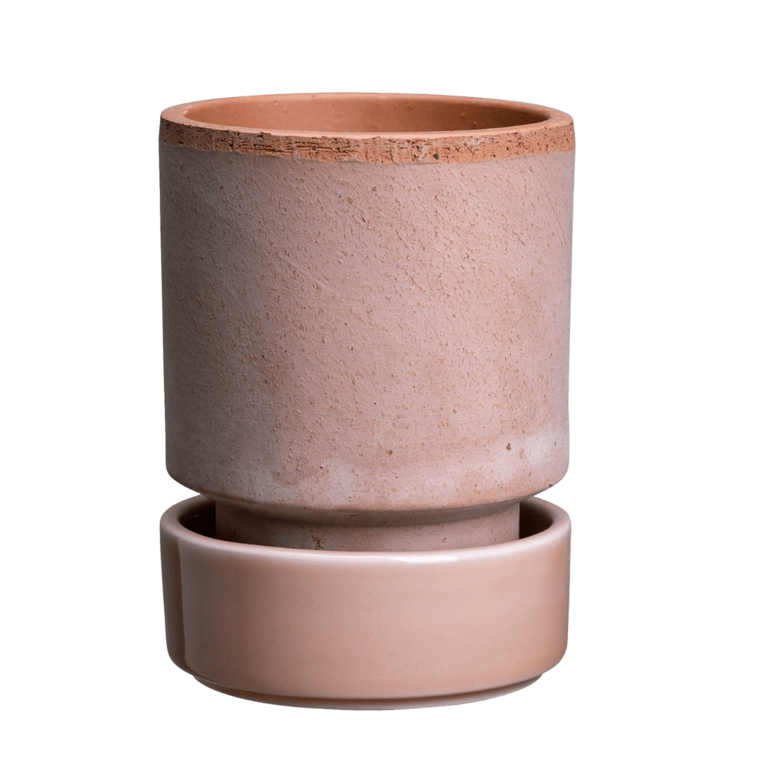 Hoff Pots fra Bergs Potter i rosa