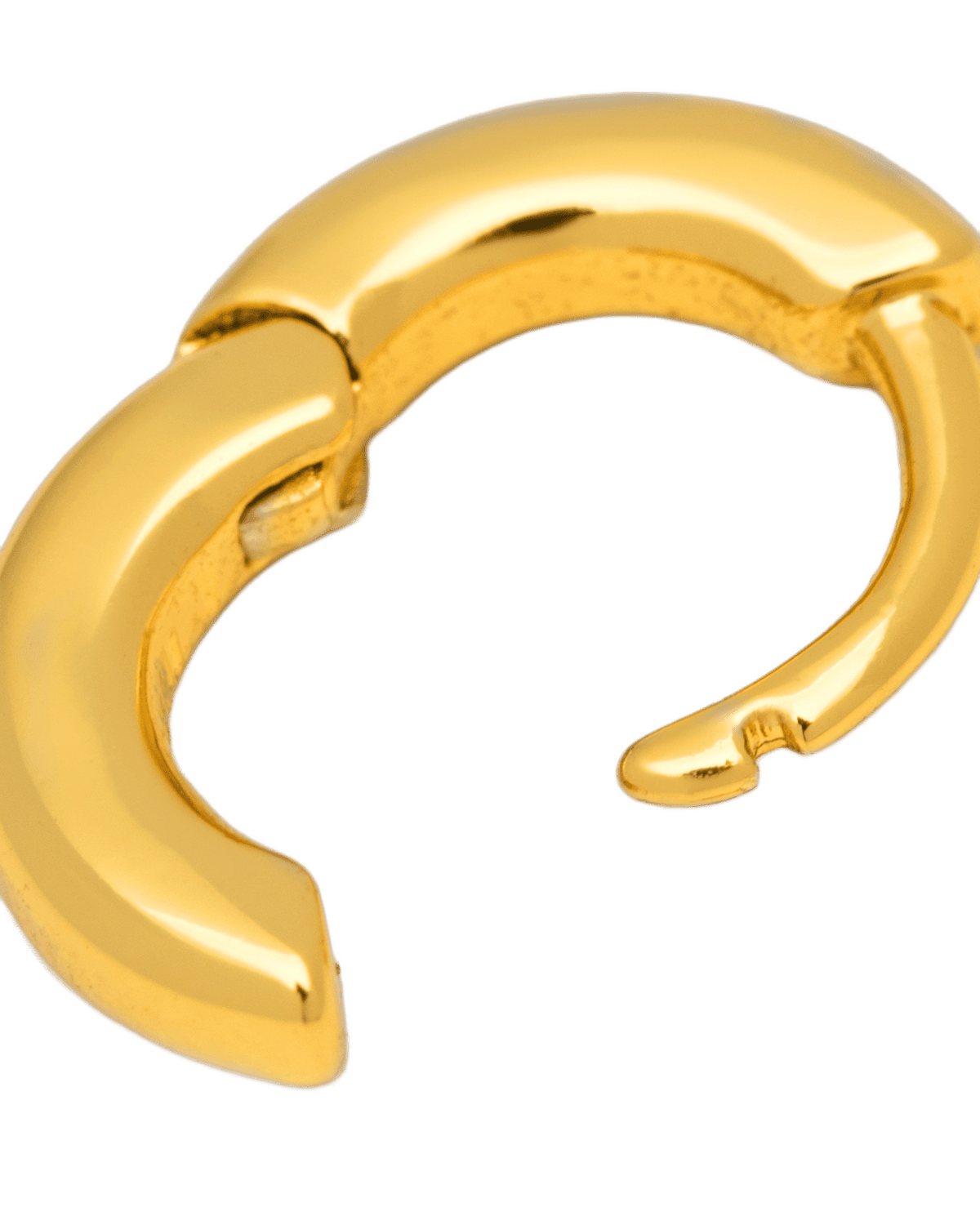 Øreringe - Buckle Hoops Guld