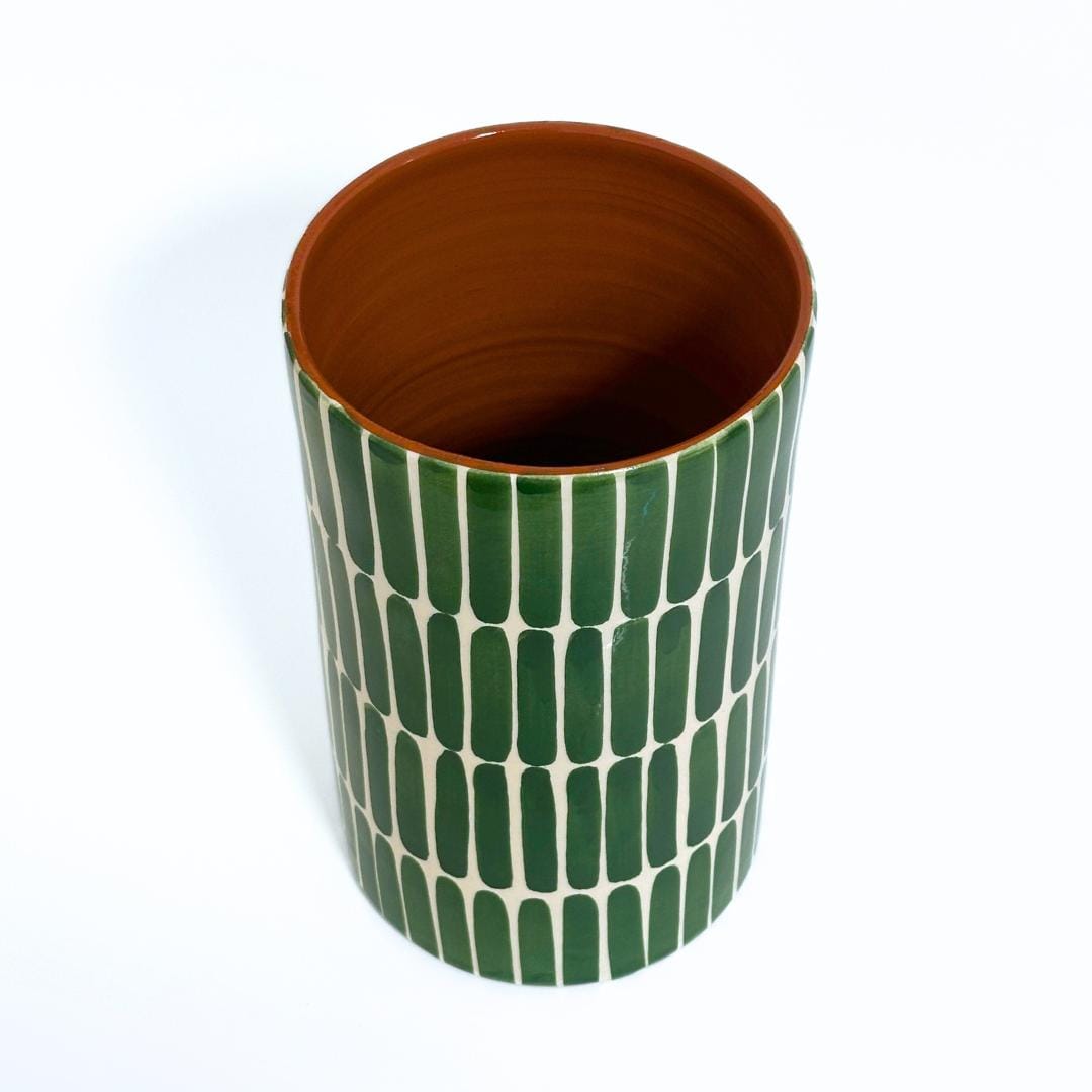 Dash - Vase - Dark Green