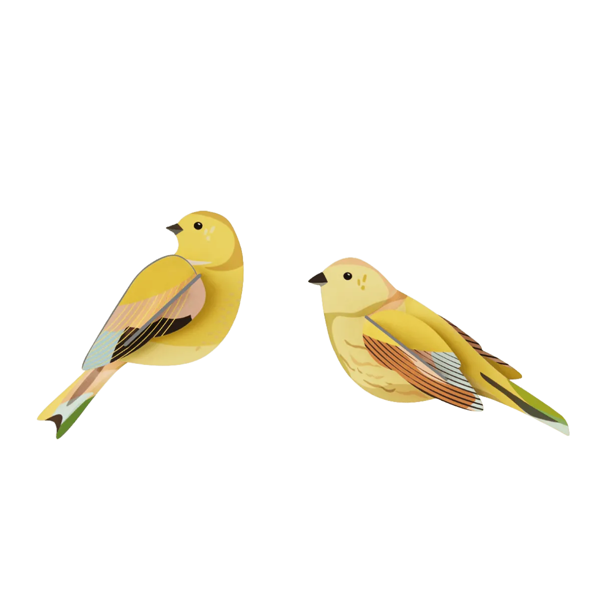 Vægdekoration - Citrinella Pair