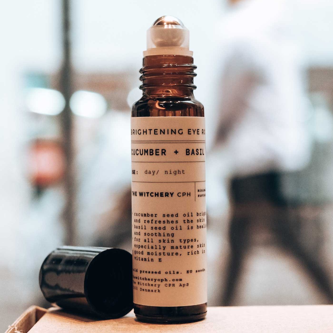 Brightening Eye Roller - Agurk & Basilikum
