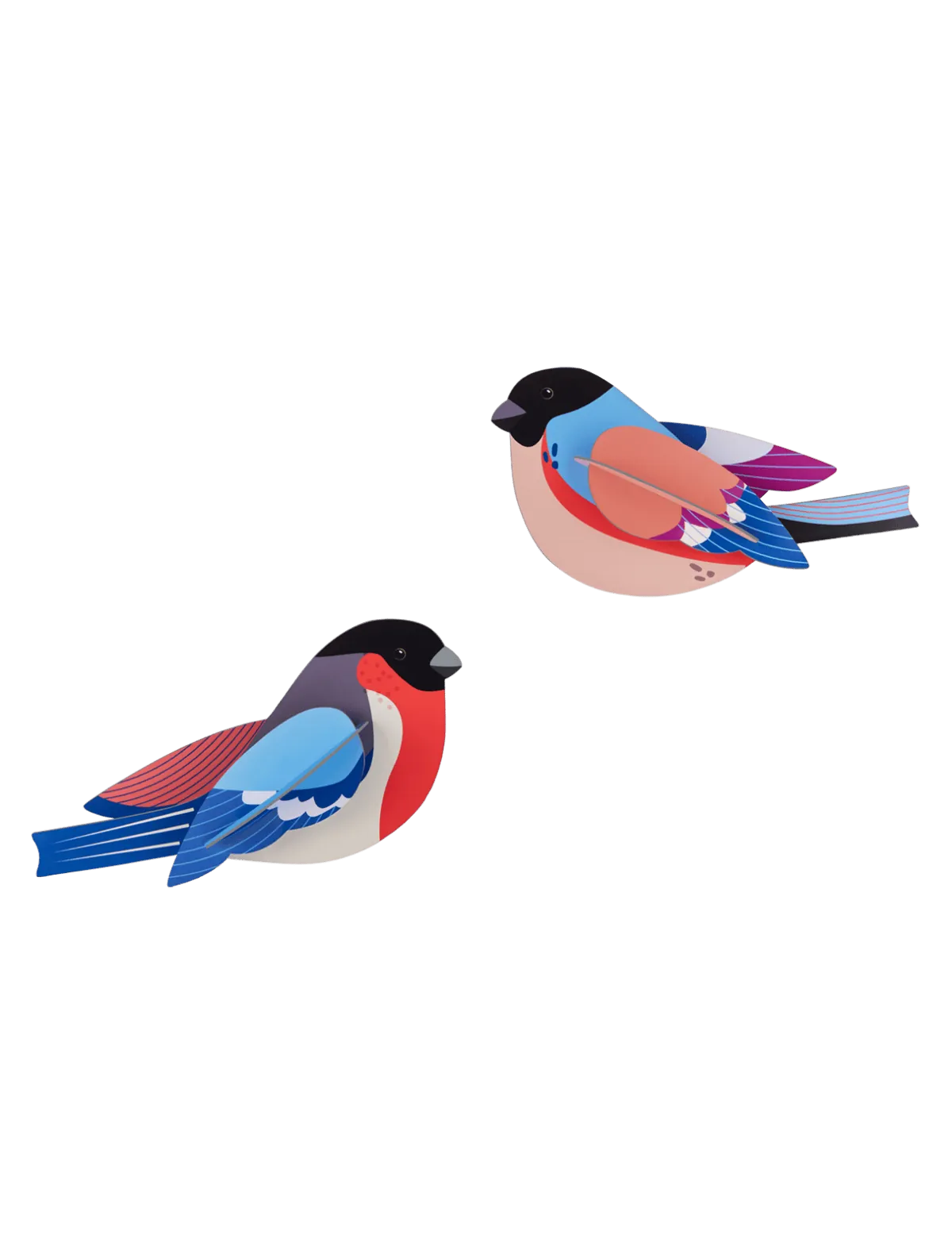 Vægdekoration - Finches