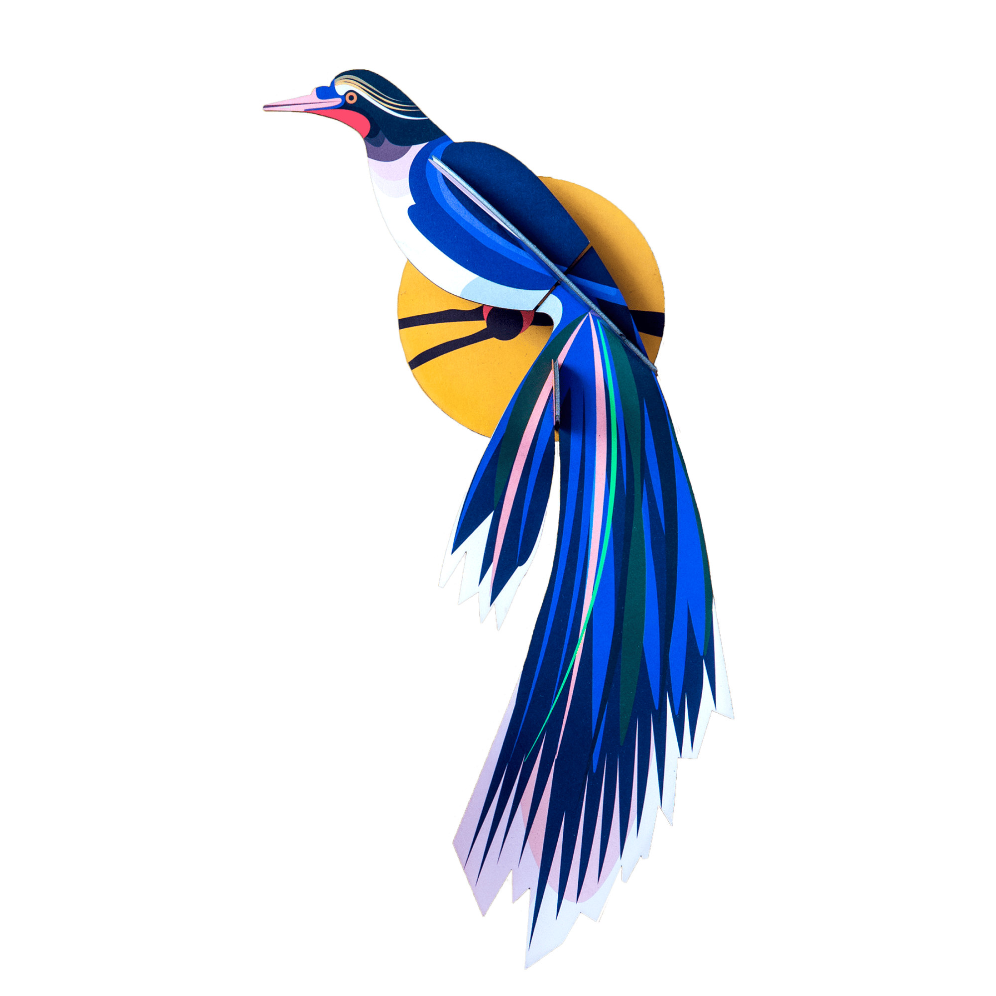 Vægdekoration - Paradise Bird, Flores