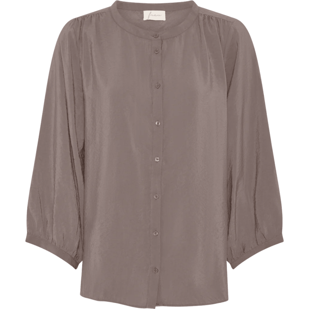 Bari Skjorte - Viskose - Morel