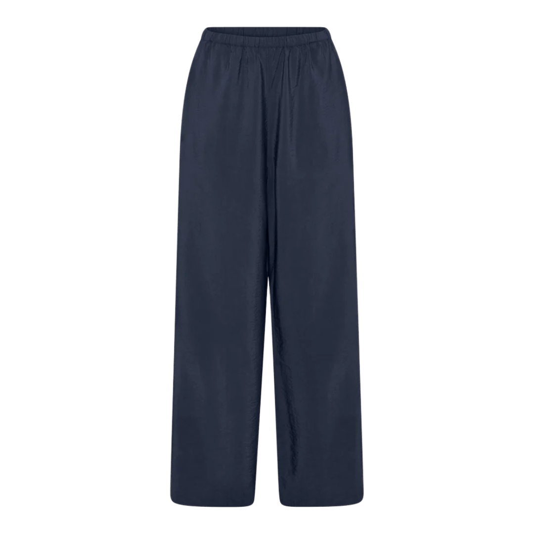 Cayenne Bukser - Viskose - Dark Navy