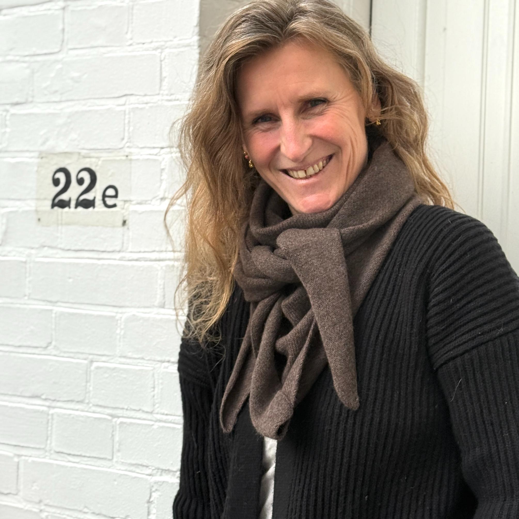 Geneve Tørklæde - Cashmere - Acorn