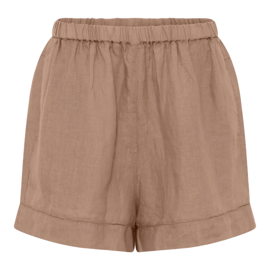 Melbourne Deco Shorts - Hør - Roebuck