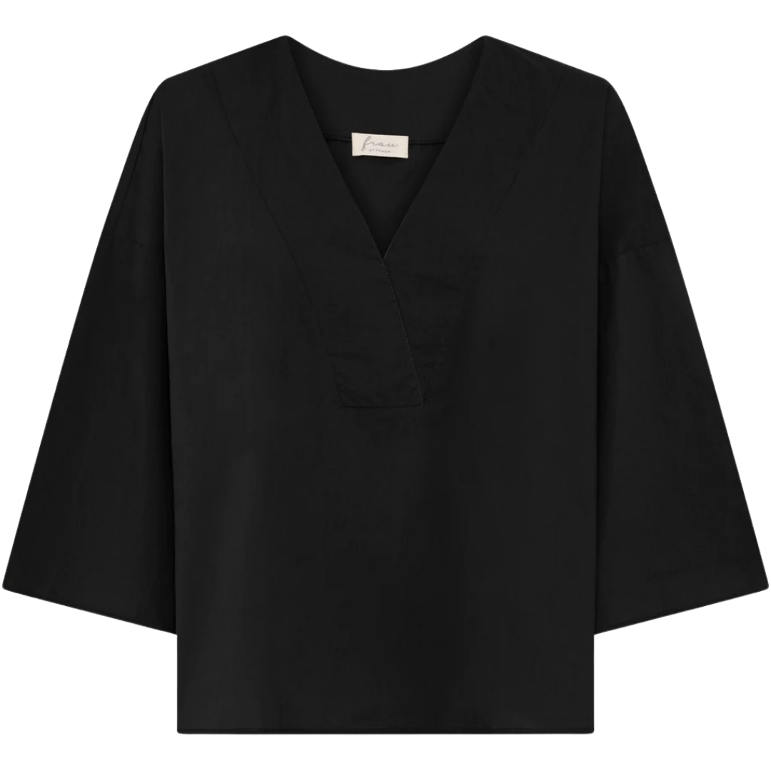 Palma Top - Øko Bomuld - Black