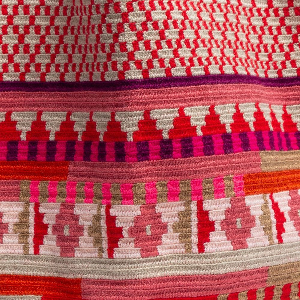 Tote Bag - RAVEN - Pink & Red