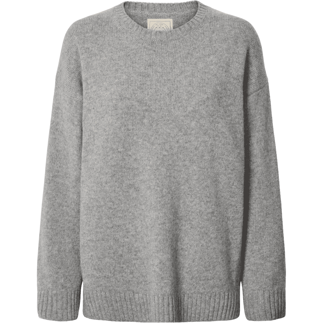 Emely Strik - 100% Lambswool - Grey Melange